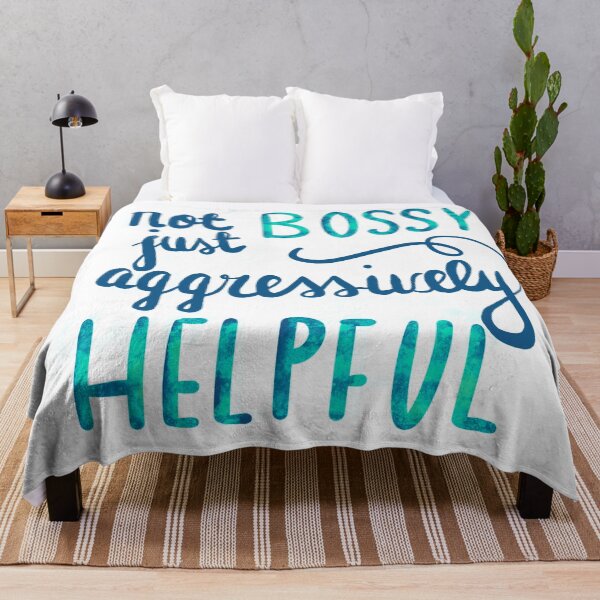 Item preview, Not Bossy Just Helpful designed and sold by clounewcomb.