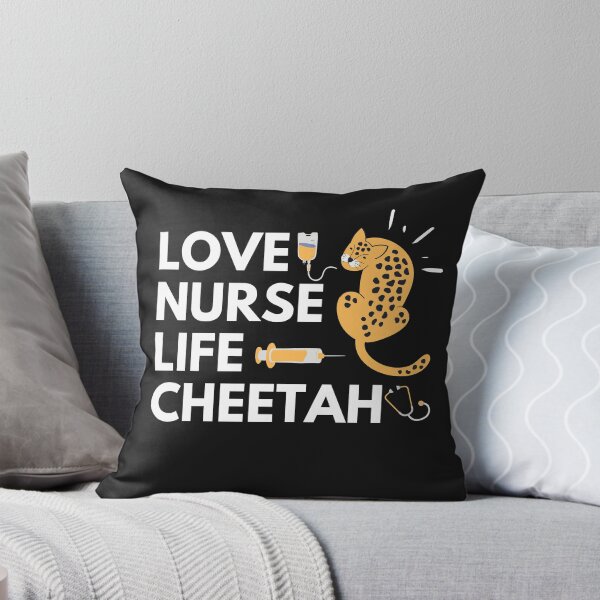 Item preview, Love Nurse Life Cheetah  designed and sold by Natkopod.