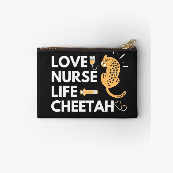 Item preview, Love Nurse Life Cheetah  designed and sold by Natkopod.