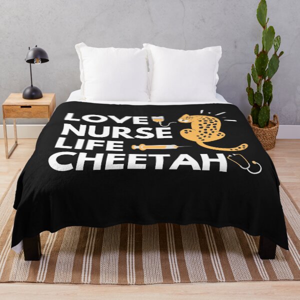 Item preview, Love Nurse Life Cheetah designed and sold by Natkopod.