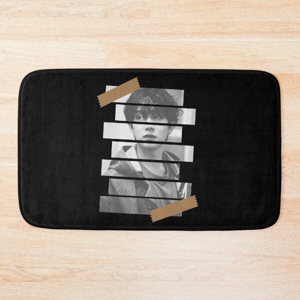Item preview, Kim Heechul Super Junior Heechul Korean Kpop Monochrome Stripe Design designed and sold by Piosenka Art.