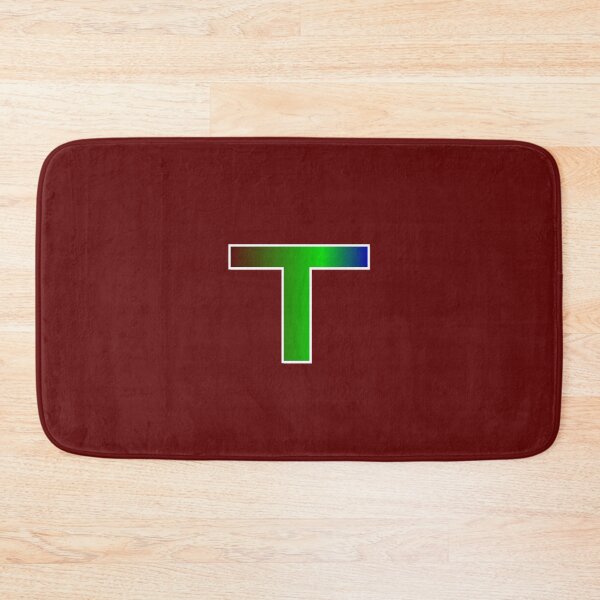 Item preview, Large Letter T Elegant Colored Monogram designed and sold by AnadAA.