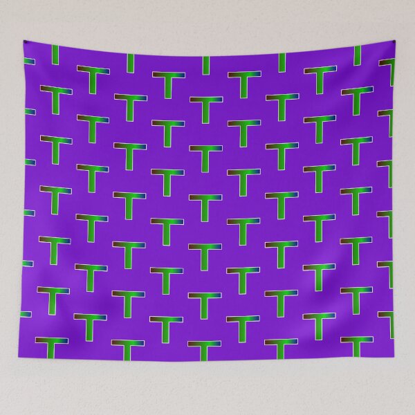 Item preview, Large Letter T Elegant Colored Monogram designed and sold by AnadAA.