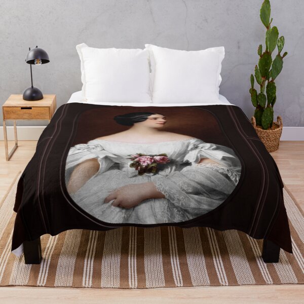 Item preview, Portrait of Mrs Renouard de Bussière by Hermann Winterhalter Fine Art Xzendor7 Old Masters Reproductions designed and sold by Xzendor7 Digital Art Creations.