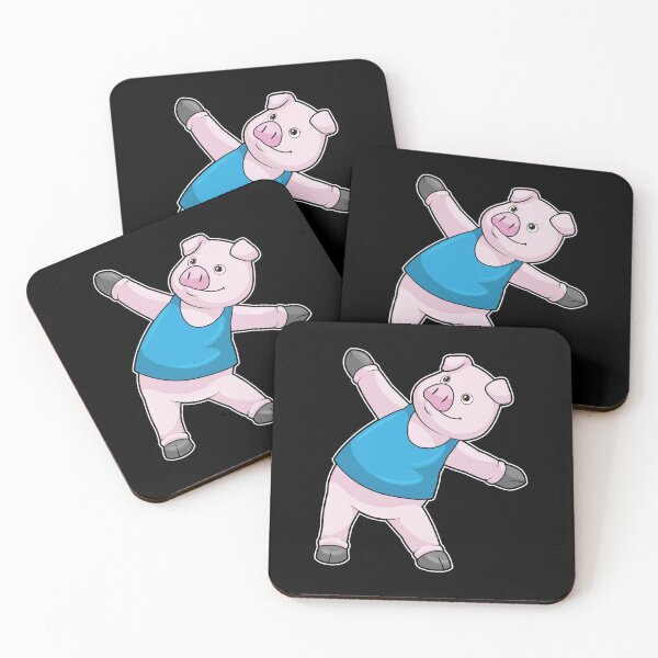 Item preview, Pig Yoga Fitness Gymnastics designed and sold by Snabdesign84.