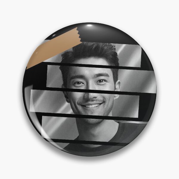 Item preview, Choi Siwon Super Junior Siwon Korean Kpop Monochrome Stripe Design designed and sold by Piosenka Art.