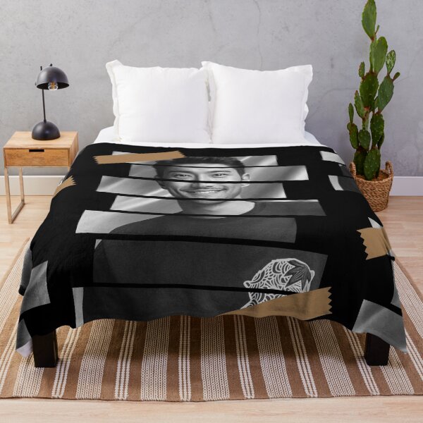 Item preview, Choi Siwon Super Junior Siwon Korean Kpop Monochrome Stripe Design designed and sold by Piosenka Art.