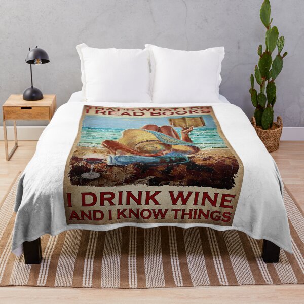 Item preview, That's What I Do I Read Books I Drink Wine And I Know Things designed and sold by YimHrishi.