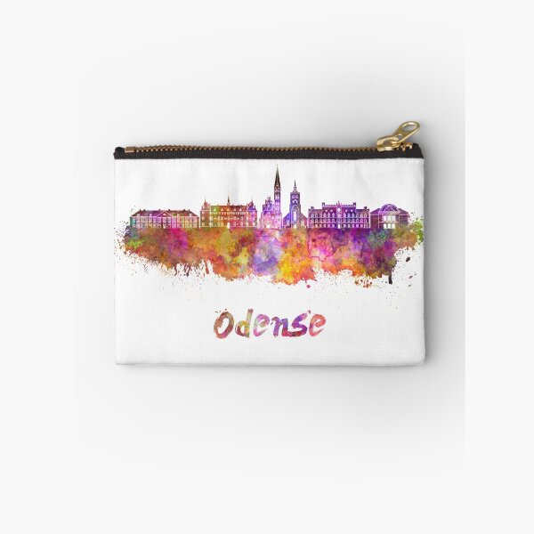 Item preview, Odense skyline in watercolor designed and sold by paulrommer.