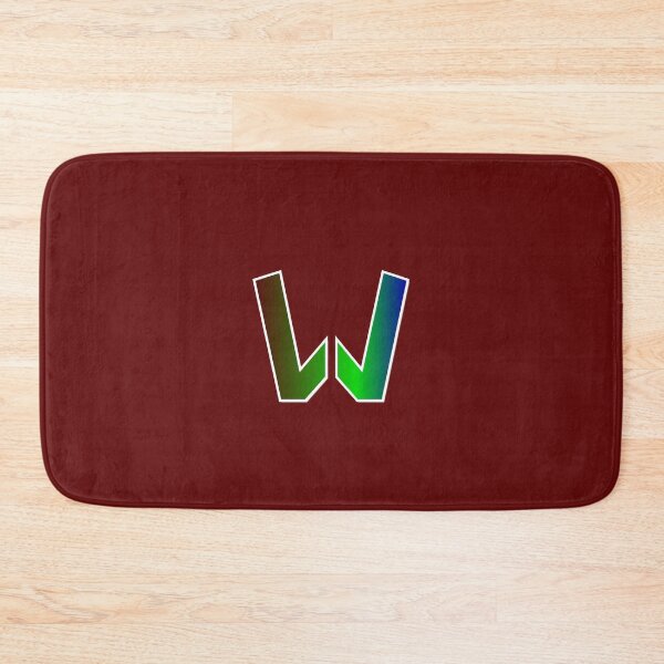 Item preview, Large Letter W Elegant Colored Monogram designed and sold by AnadAA.