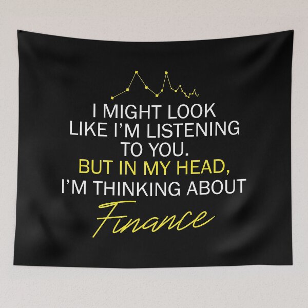 Item preview, I might look like I'm listening to you but in my head I'm thinking about Finance designed and sold by Ximares.