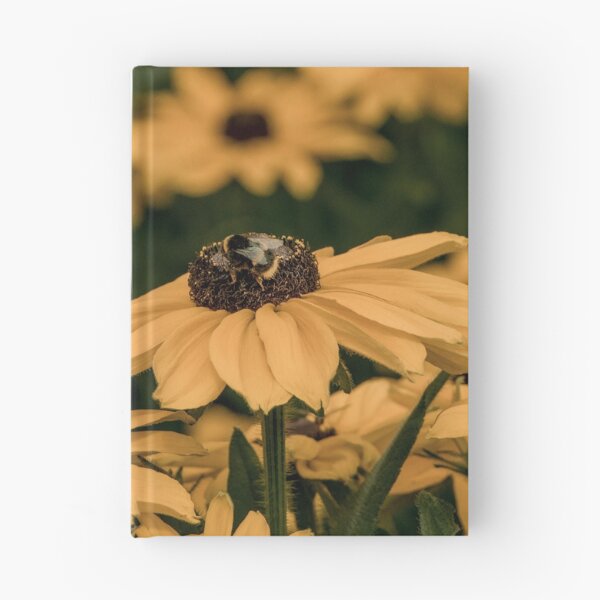 Item preview, Bee on yellow flowers designed and sold by ShutterSpud.