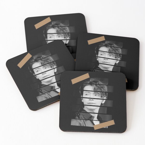 Item preview, Lee DongHae Super Junior Shindong  Korean Kpop Monochrome Stripe Design designed and sold by Piosenka Art.