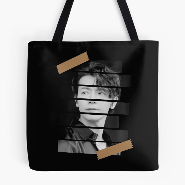 Item preview, Lee DongHae Super Junior Shindong  Korean Kpop Monochrome Stripe Design designed and sold by Piosenka Art.