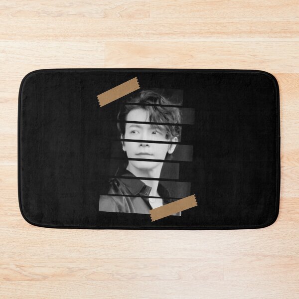 Item preview, Lee DongHae Super Junior Shindong  Korean Kpop Monochrome Stripe Design designed and sold by Piosenka Art.