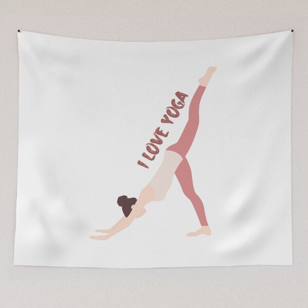 Item preview, I Love Yoga. Yoga Lover. Yoga pose. designed and sold by dkdk-kdk.