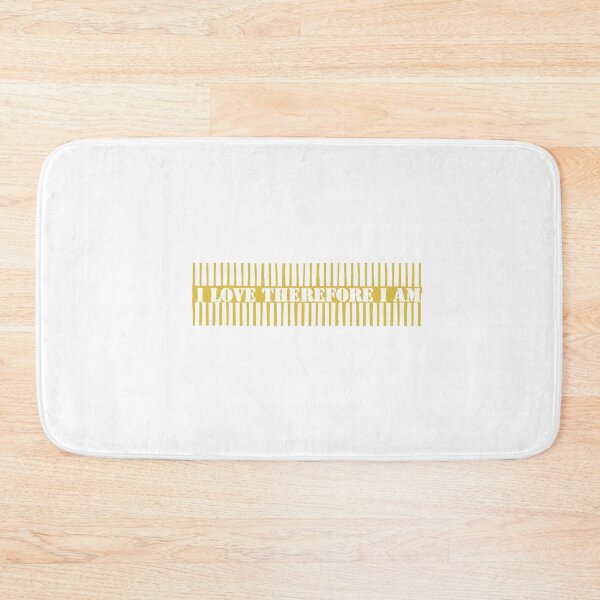 Item preview, i love therefore i am insiprational quote affirmations designed and sold by Bwaichigo.