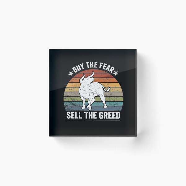 Item preview, Buy the Fear Sell the Greed designed and sold by Ximares.