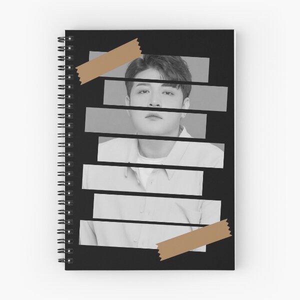 Item preview, Shin Donghee Super Junior Shindong Korean Kpop Monochrome Stripe Design designed and sold by Piosenka Art.