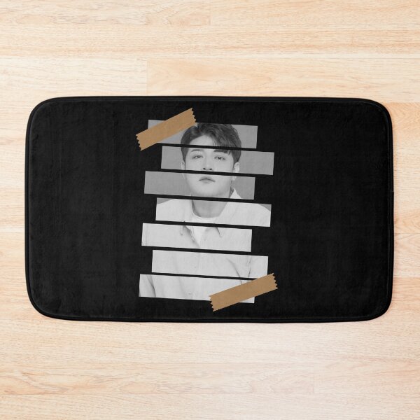 Item preview, Shin Donghee Super Junior Shindong Korean Kpop Monochrome Stripe Design designed and sold by Piosenka Art.