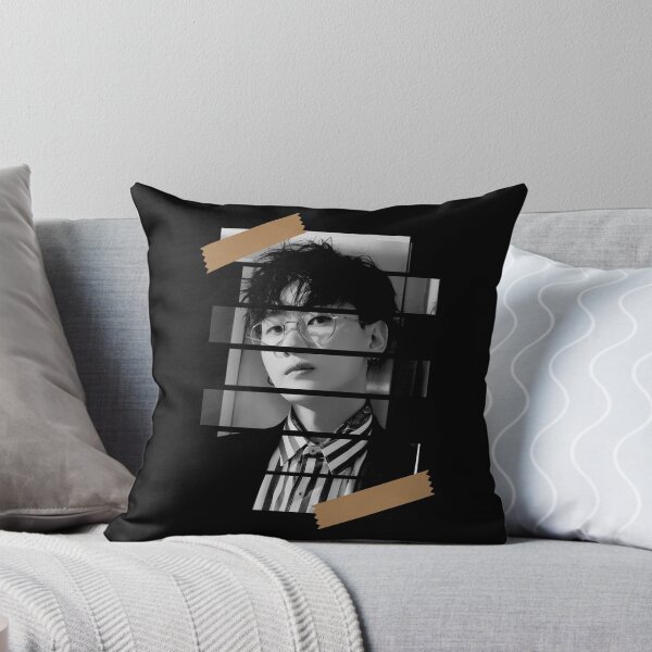 Item preview, Lee Hyukjae Super Junior Eunhyuk Korean Kpop Monochrome Stripe Design designed and sold by Piosenka Art.
