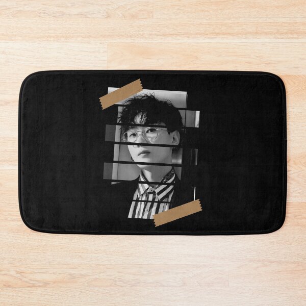 Item preview, Lee Hyukjae Super Junior Eunhyuk Korean Kpop Monochrome Stripe Design designed and sold by Piosenka Art.