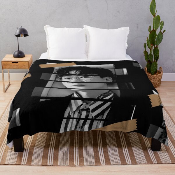 Item preview, Lee Hyukjae Super Junior Eunhyuk Korean Kpop Monochrome Stripe Design designed and sold by Piosenka Art.