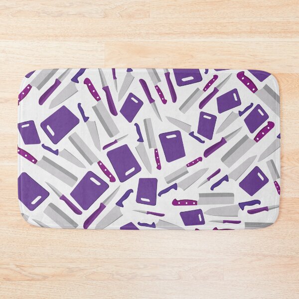 Item preview, cutting board and knifes pattern designed and sold by Yulacreative.