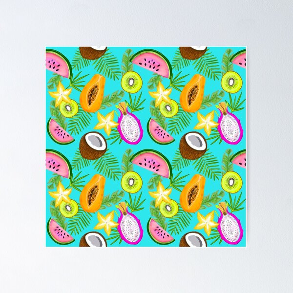 Item preview, Tropical fruits  designed and sold by Papergrape.