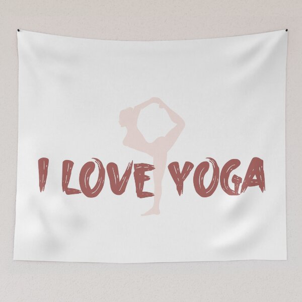 Item preview, I Love Yoga. Yoga pose. Yoga Lover. designed and sold by dkdk-kdk.