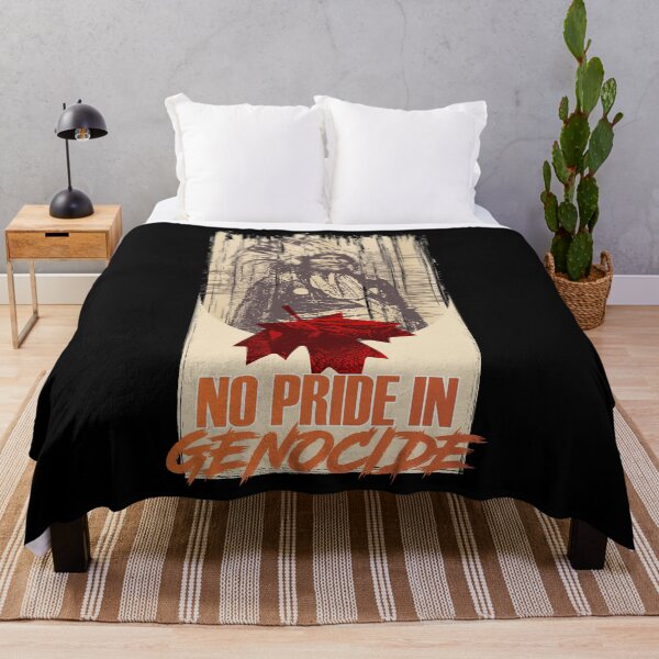 Item preview, No Pride In Genocide - Indigenous Lives Matter - Cancel Canada Day designed and sold by crazycollective.