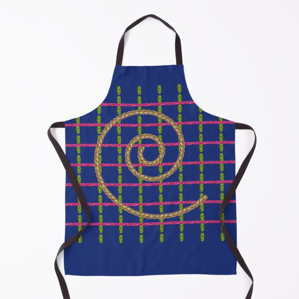 Item preview, Coil art Embroidered thread design designed and sold by OrigaArts.