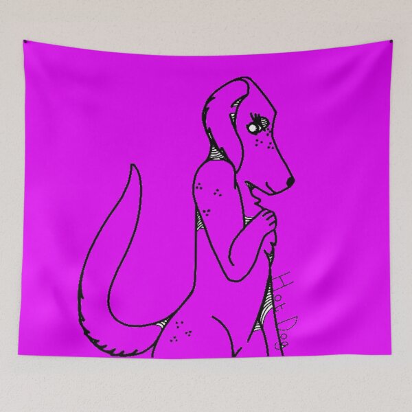 Item preview,   light/purple, Hot. Dog.  designed and sold by beckyhowling.
