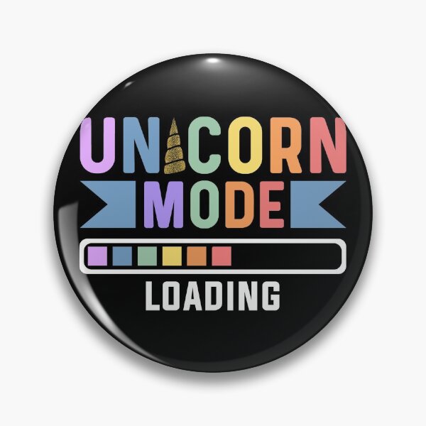 Item preview, Vintage Unicorn Mode Loading Funny designed and sold by jasperjuan77.