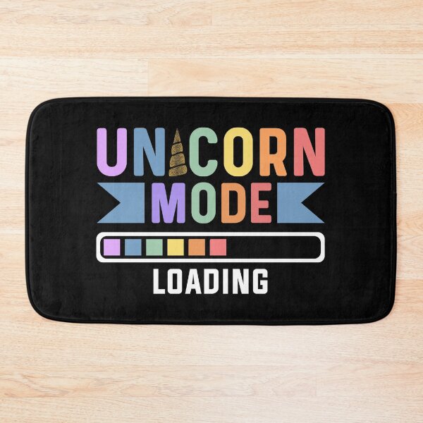 Item preview, Vintage Unicorn Mode Loading Funny designed and sold by jasperjuan77.