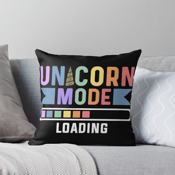 Item preview, Vintage Unicorn Mode Loading Funny designed and sold by jasperjuan77.
