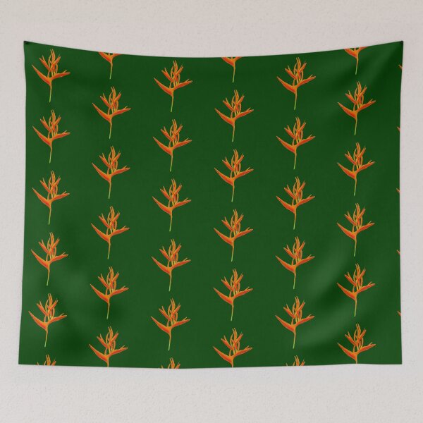 Item preview, Orange Heliconia Tropical Flower designed and sold by InspiredPamjoy.