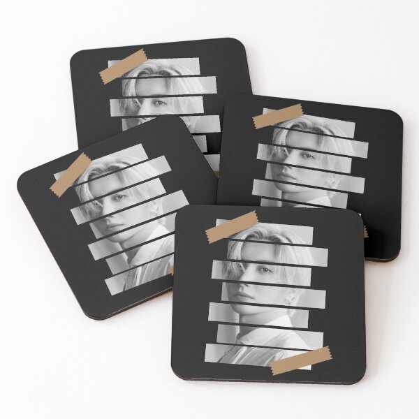 Item preview, Park Jeongsu Super Junior Leeteuk Korean Kpop Monochrome Stripe Design designed and sold by Piosenka Art.