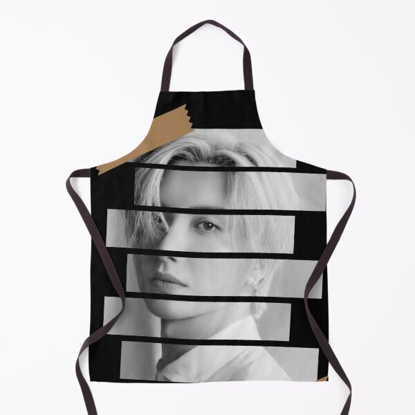 Item preview, Park Jeongsu Super Junior Leeteuk Korean Kpop Monochrome Stripe Design designed and sold by Piosenka Art.