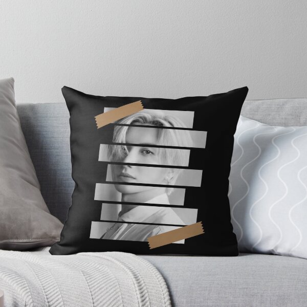 Item preview, Park Jeongsu Super Junior Leeteuk Korean Kpop Monochrome Stripe Design designed and sold by Piosenka Art.