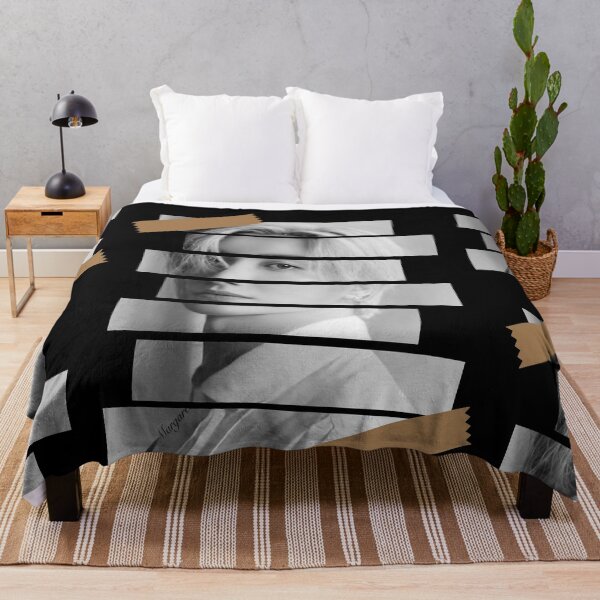 Item preview, Park Jeongsu Super Junior Leeteuk Korean Kpop Monochrome Stripe Design designed and sold by Piosenka Art.