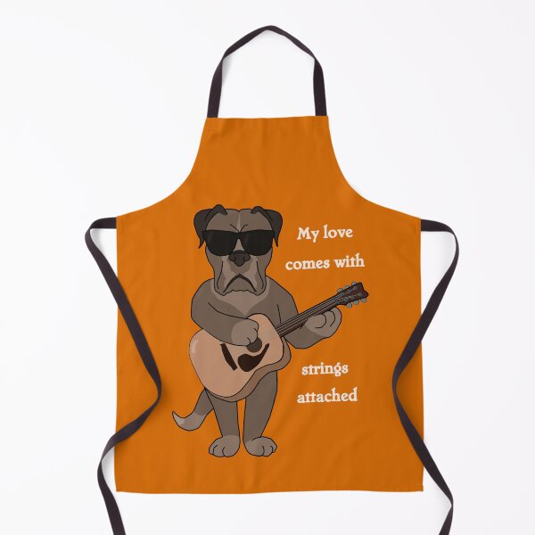 Item preview, Boxer Dog Plays Guitar designed and sold by lazarosdesign.