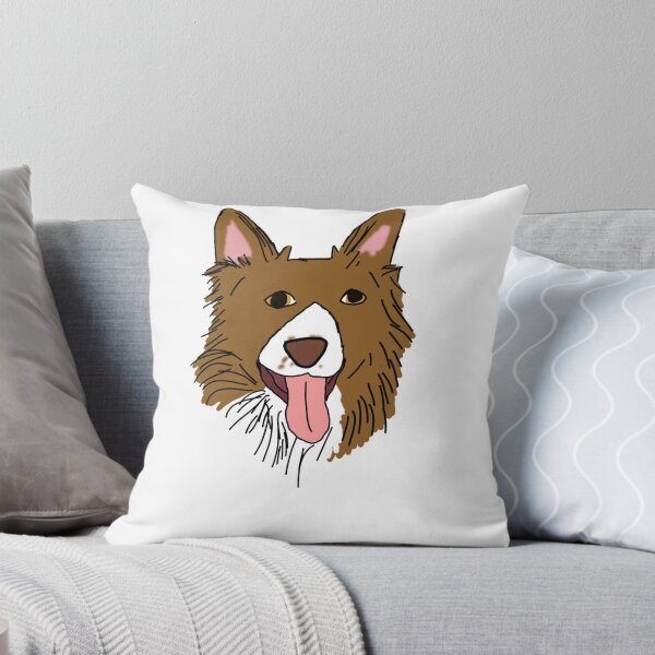 Item preview, Border collie Headshot designed and sold by Kaia English.