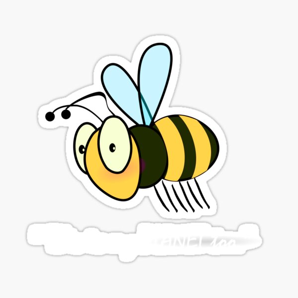 Artikel-Vorschau von Niedliche Bienen-Tier-Planeten-Kunst - Schwarz, designt und verkauft von geekySlicks.