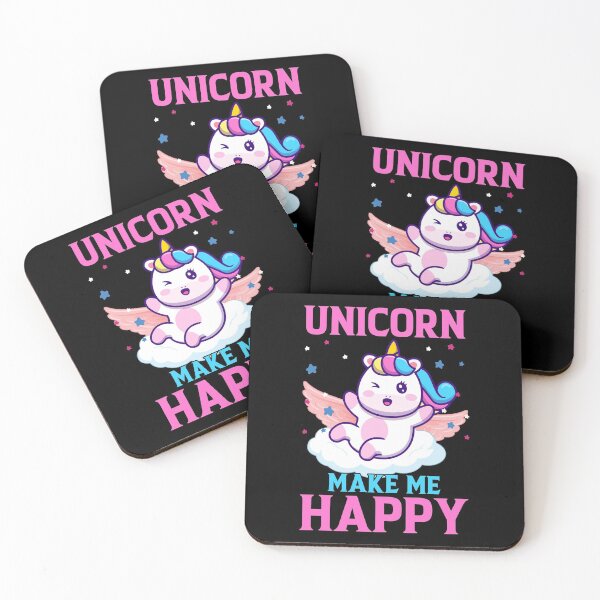 Item preview, Unicorn Make Me Happy Funny designed and sold by jasperjuan77.