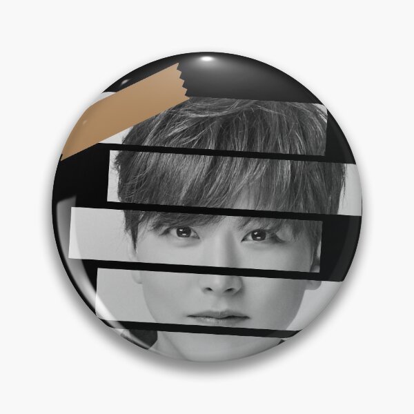 Item preview, Lee Sungmin Super Junior Sungmin Korean Kpop Monochrome Stripe Design designed and sold by Piosenka Art.
