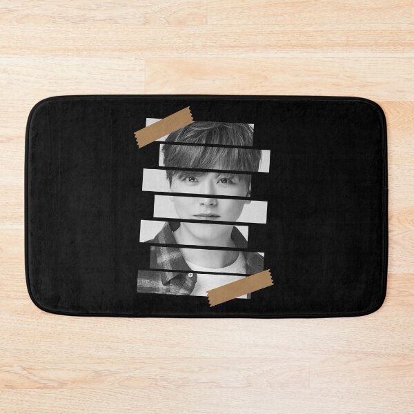 Item preview, Lee Sungmin Super Junior Sungmin Korean Kpop Monochrome Stripe Design designed and sold by Piosenka Art.