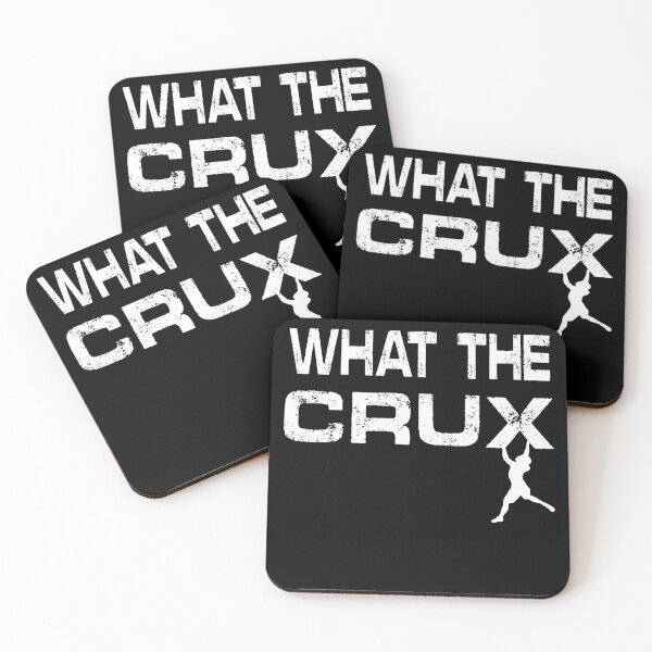 Item preview, What the Crux climbing  designed and sold by More than Myriad.