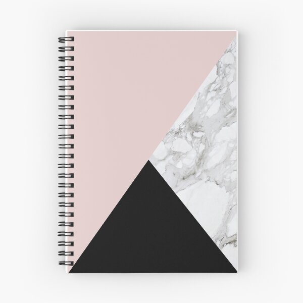 Item preview, Marble, Pink and Black Triangles designed and sold by lightandshine.