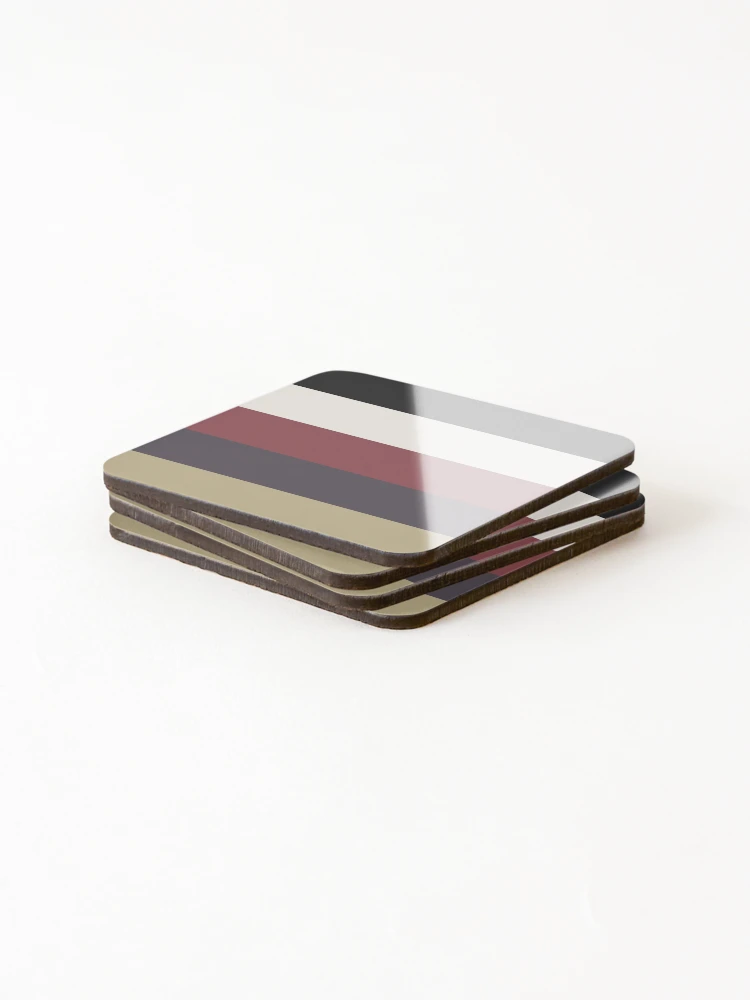 Thumbnail 4 of 5, Coasters (Set of 4), Earthy Rugged - Colors designed and sold by StarsForgers.